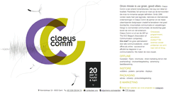 Desktop Screenshot of claeyscomm.be